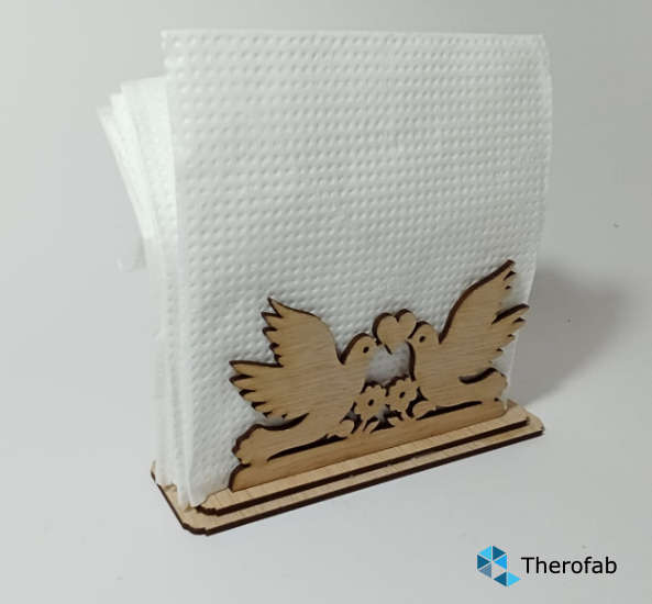 Wooden Serviette holder