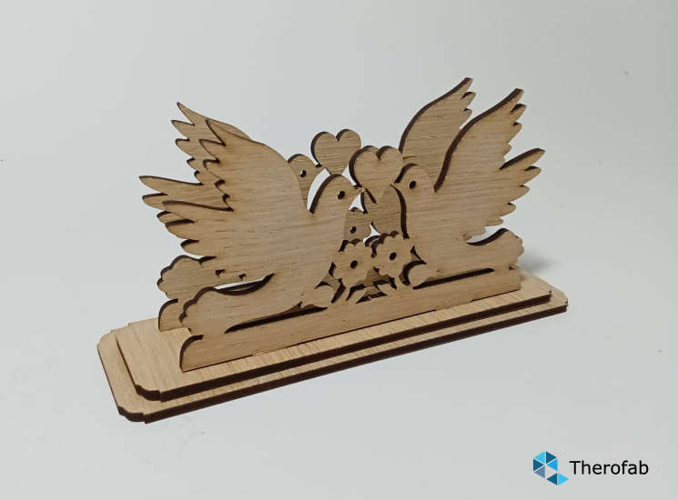 Wooden Serviette holder