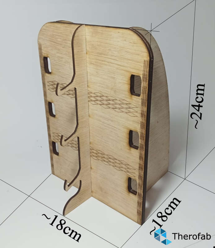 Wooden Sunglasses stand
