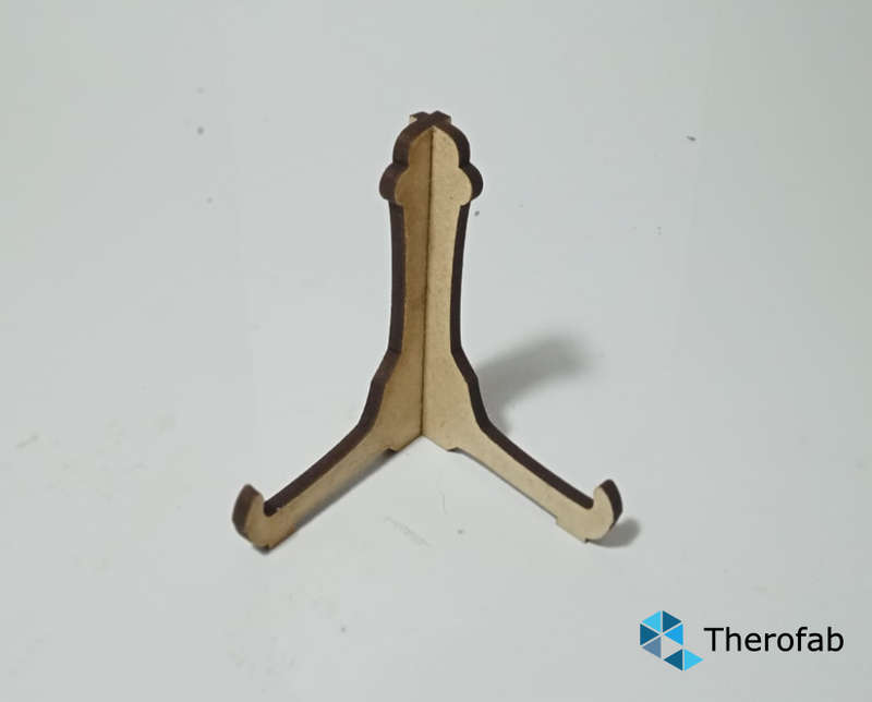 Small wooden easel stand