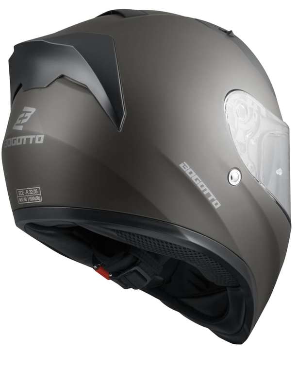 Bogotto V128 Solid Motorcycle Helmet (Extra Large)