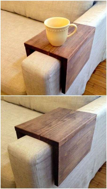 Couch Armrest Table