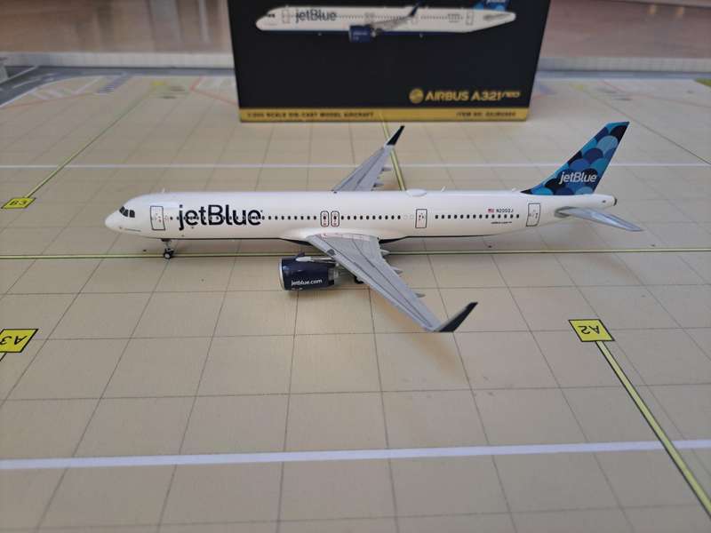 Jetblue 1/200 A321neo Diecast Model | Gemini Jets