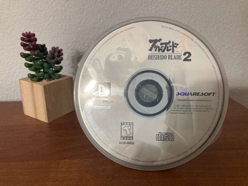 Bushido Blade 2 - PlayStation 1 (PS1) - Black Label - NTSC - Disc Only