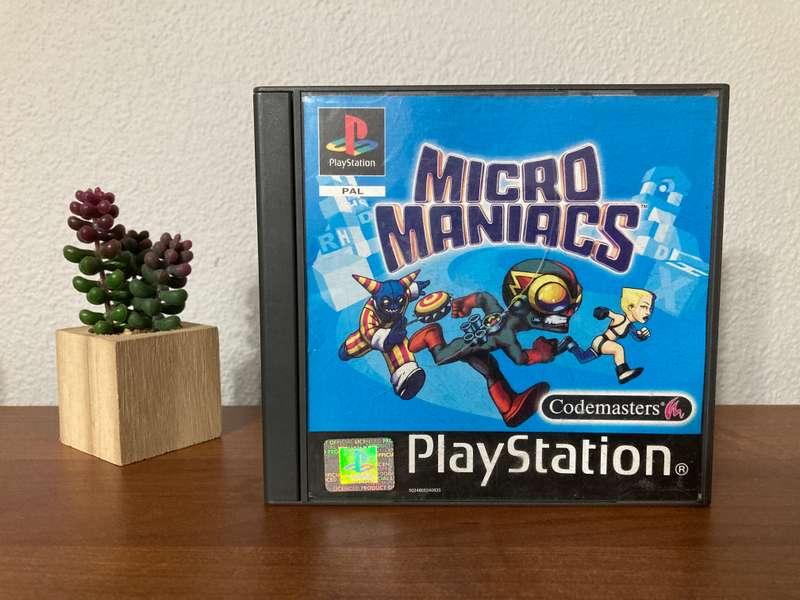 Micro Maniacs - PlayStation 1 (PS1) - Black Label - PAL - CIB