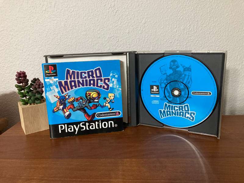 Micro Maniacs - PlayStation 1 (PS1) - Black Label - PAL - CIB