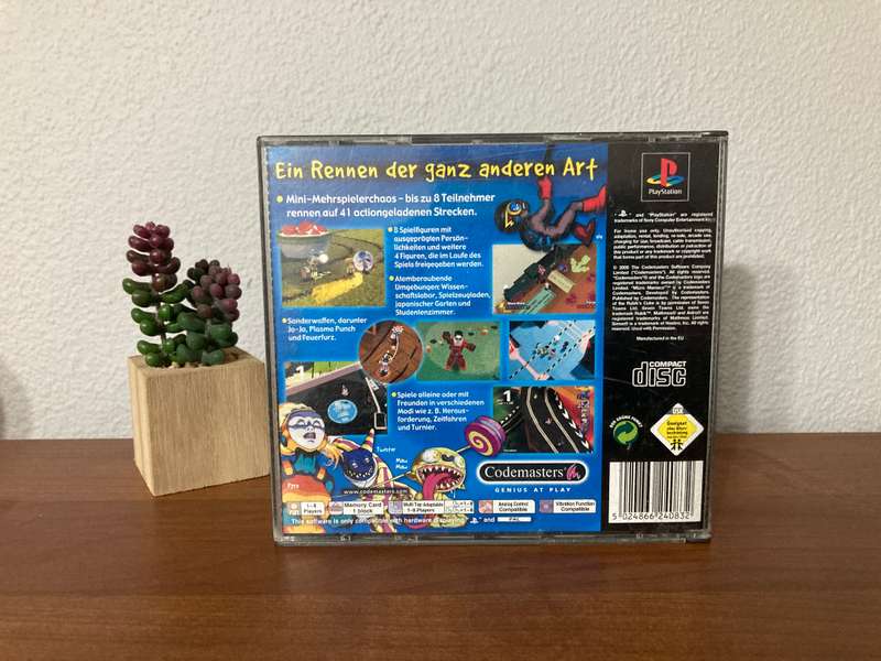 Micro Maniacs - PlayStation 1 (PS1) - Black Label - PAL - CIB