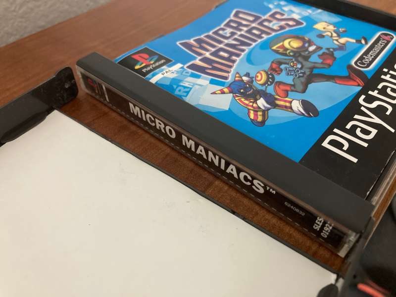Micro Maniacs - PlayStation 1 (PS1) - Black Label - PAL - CIB