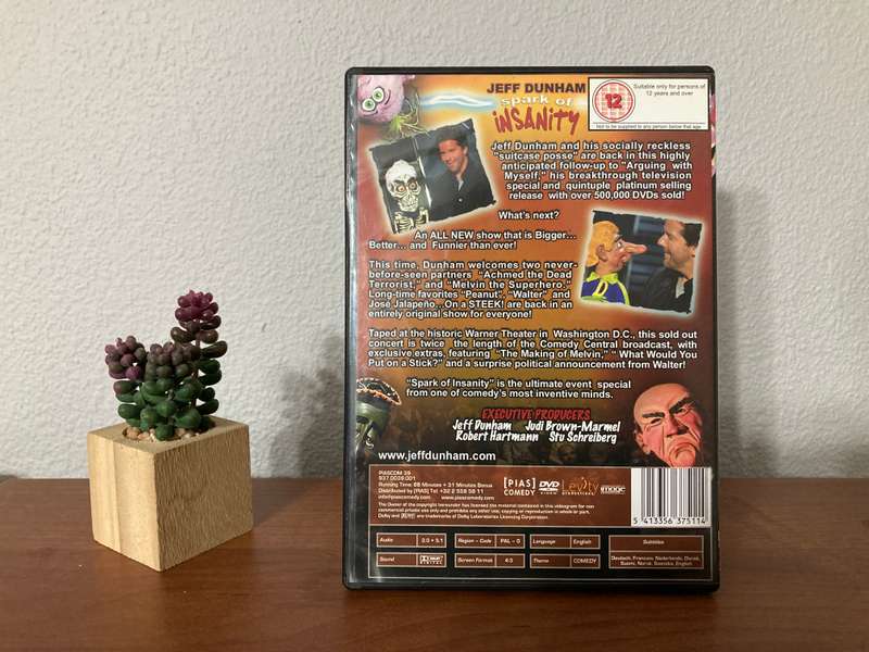 Jeff Dunham: Spark of Insanity - DVD - Region Free