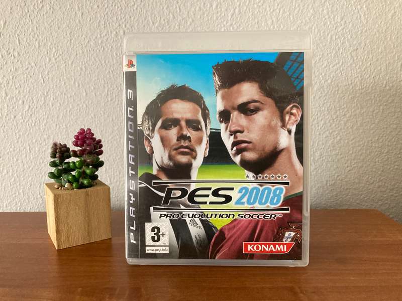 Pro Evolution Soccer 2008 (PES 2008) - PlayStation 3 (PS3) - Black Label - PAL - CIB