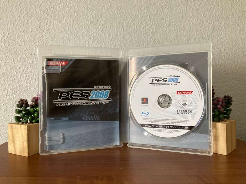 Pro Evolution Soccer 2008 (PES 2008) - PlayStation 3 (PS3) - Black Label - PAL - CIB