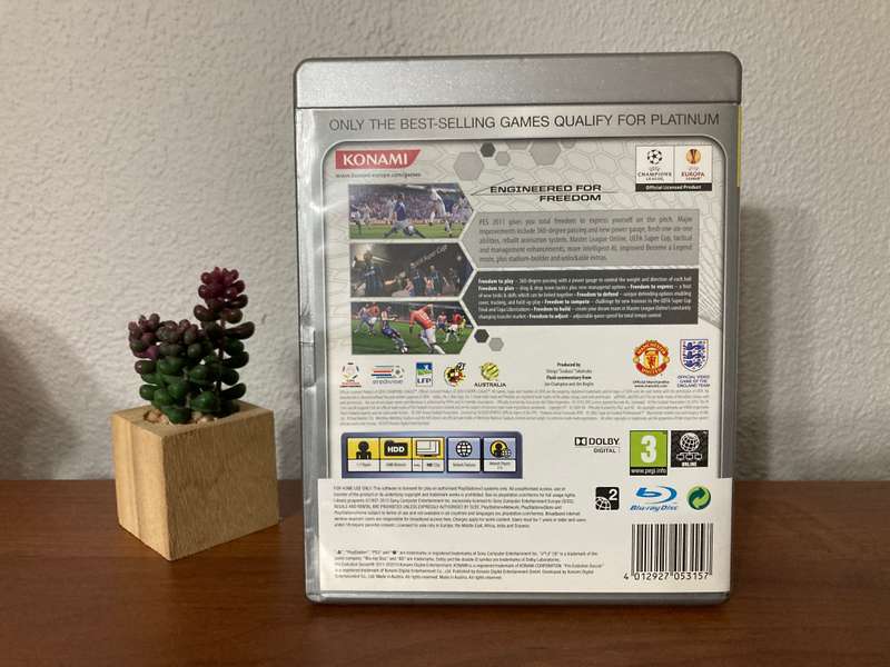Pro Evolution Soccer 2011 (PES 2011) - PlayStation 3 (PS3) - Platinum - PAL - CIB