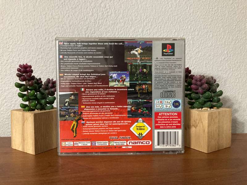 Tekken 3 - PlayStation 1 (PS1) - Platinum - PAL - CIB