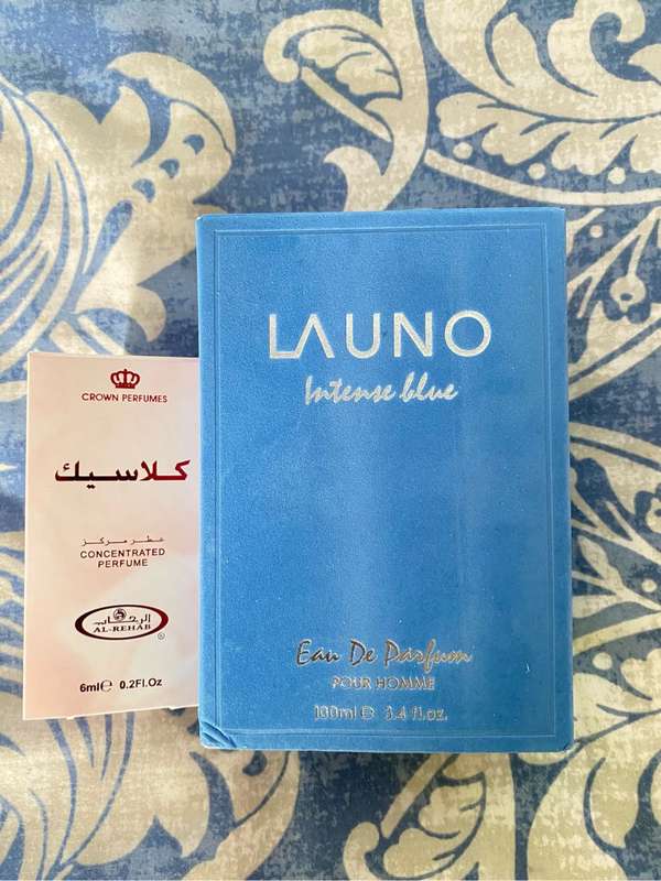 Launo Intense Blue Eau De Parfum (100ml)  For Men By Fragrance World
