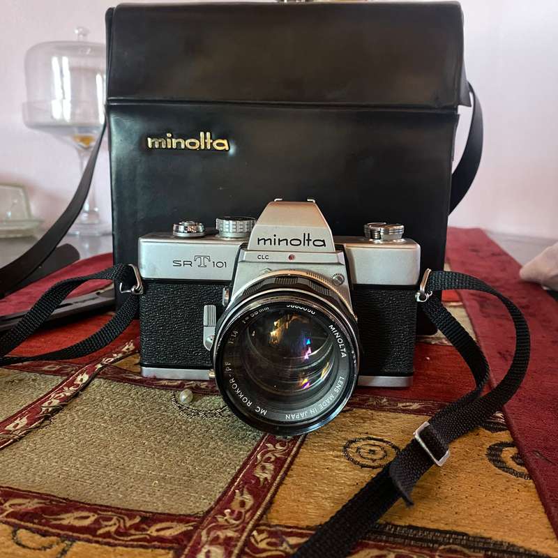 Minolta SRT 101 35mm SLR Film Camera
