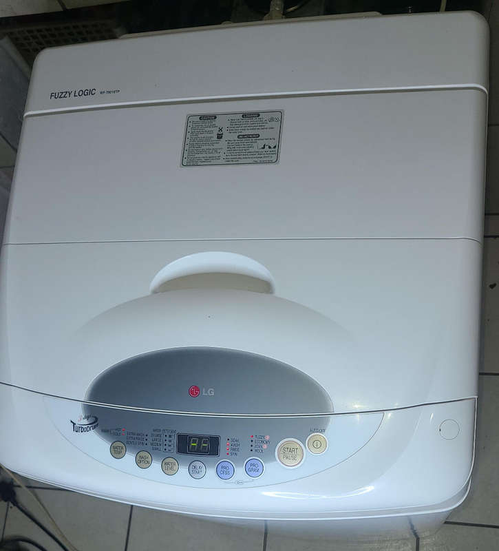 10kg LG turbo drum top Loader Washing Machine