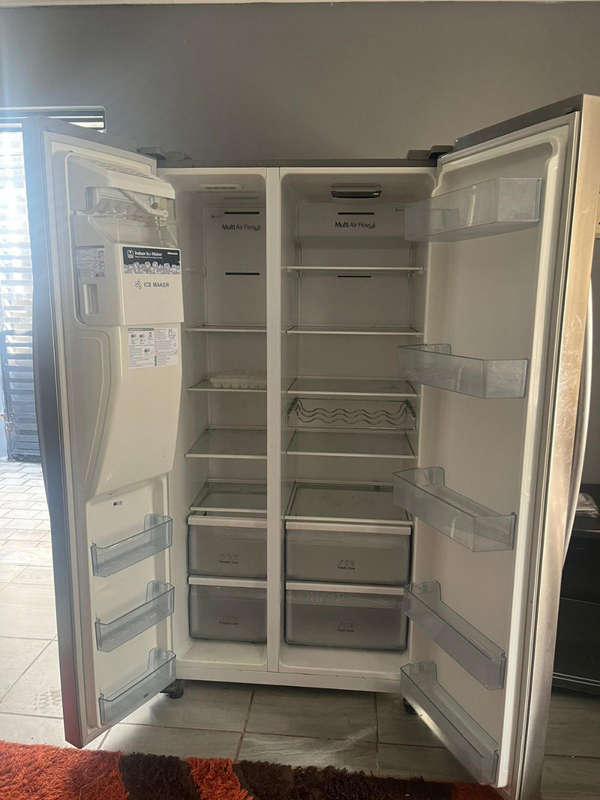 Double door hisense fridge 510L side by side refrigerator