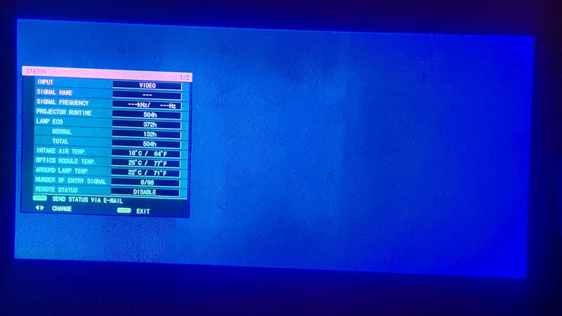 Panasonic PT-DZ750 projector