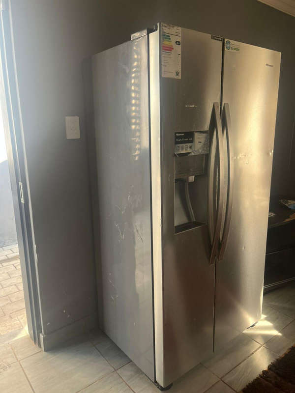 Double door hisense fridge 510L side by side refrigerator
