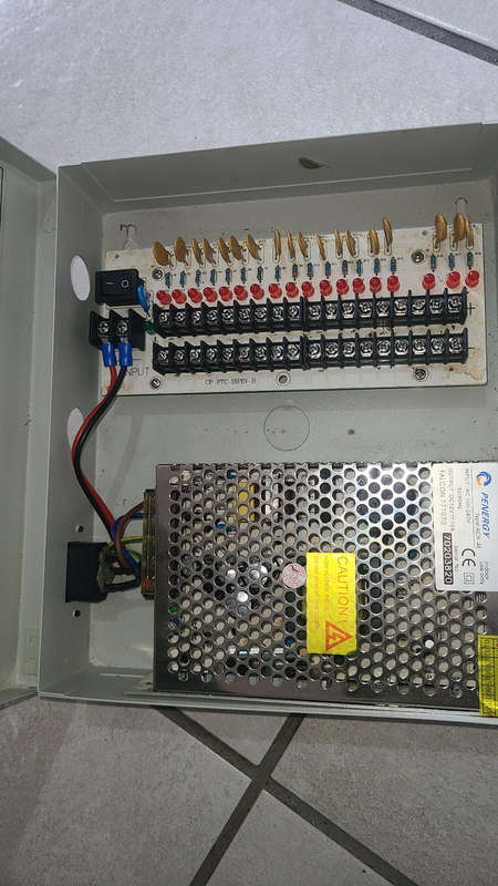 18 channel CCTV power box supply