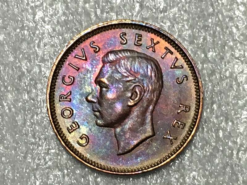 1951 Quarter Penny (George VI) South Africa - KM 32.1