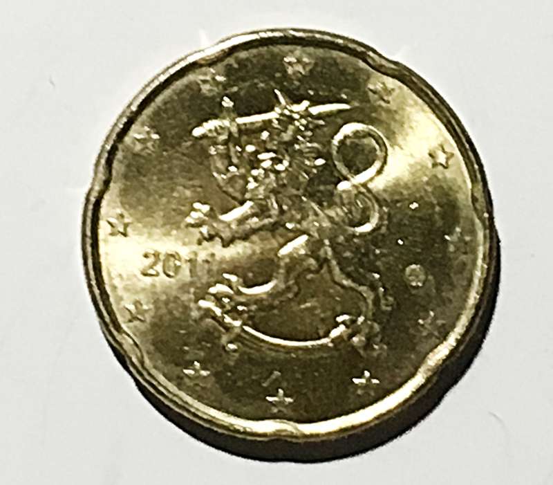 20 Euro Cent (Nordic Gold) Finland, 2011