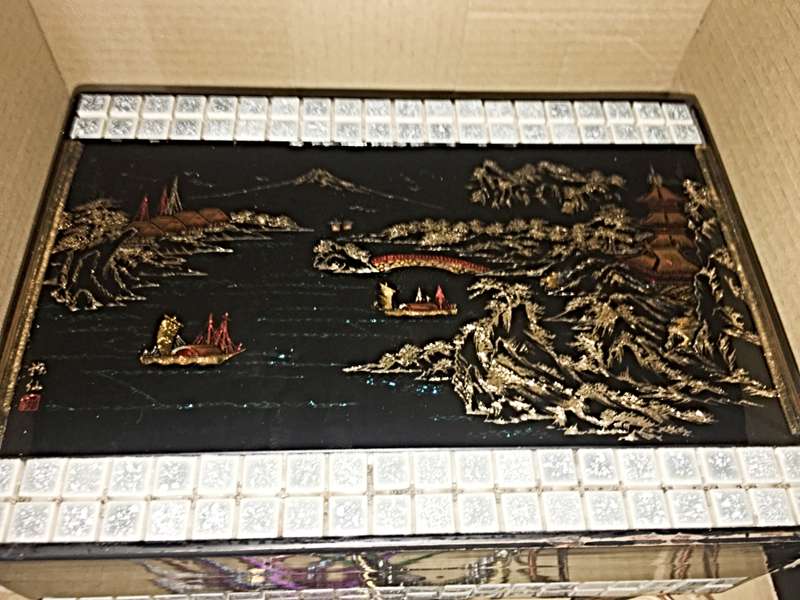 Vintage Japanese Lacquer Musical Jewellery Box + Bonus Collectibles
