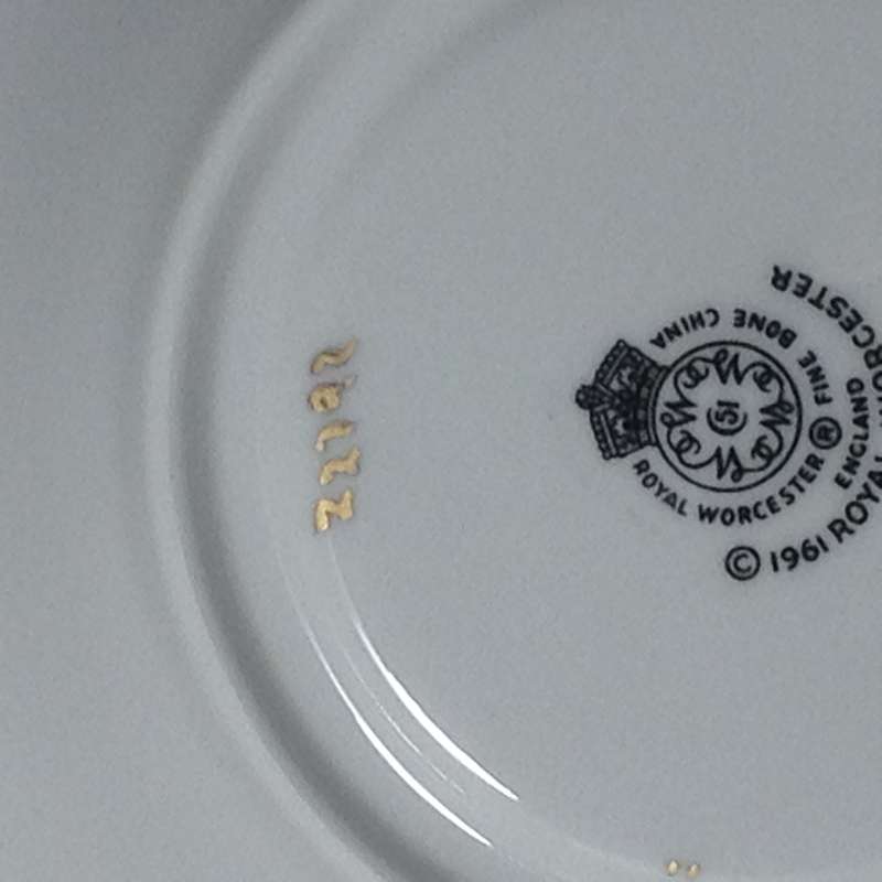 Royal Worcester Collectible Set  1961 Limited Edition