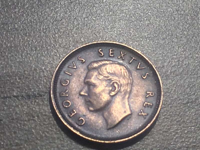 1/4 Penny (George VI) Union of South Africa, 1950 - KM# 32.1