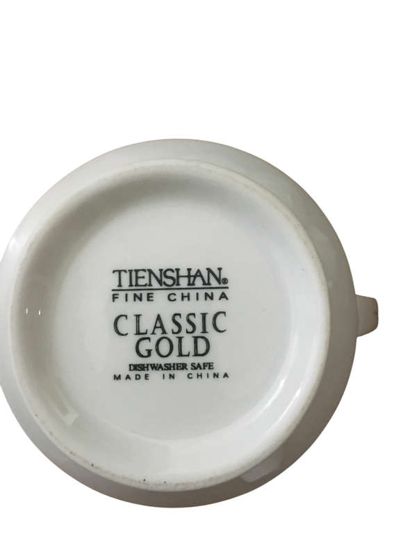 Tienshan Classic Gold Series Tea & Serve-ware Set in Pristine Condition