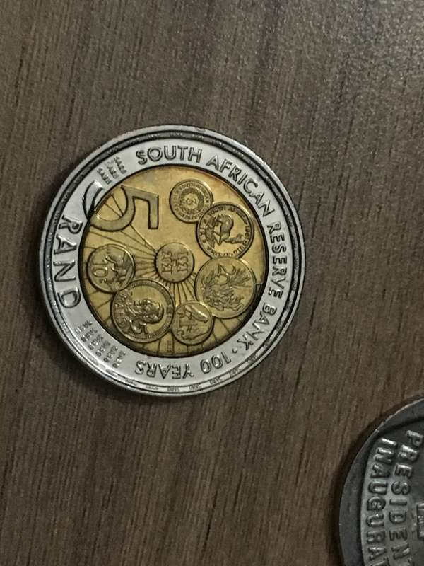 Gem - 5 Rand, South Africa, 2021 - SARB 100 Years