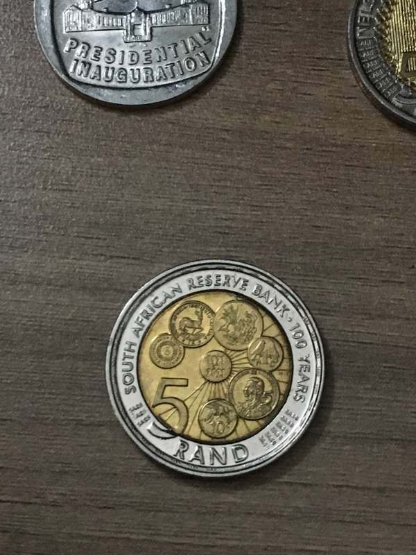 Gem - 5 Rand, South Africa, 2021 - SARB 100 Years