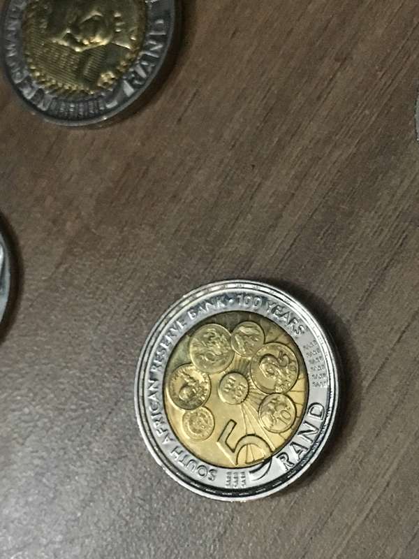 Gem - 5 Rand, South Africa, 2021 - SARB 100 Years