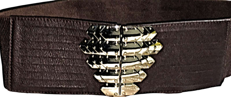 1950s Style Elastic Cinch Belt for Women