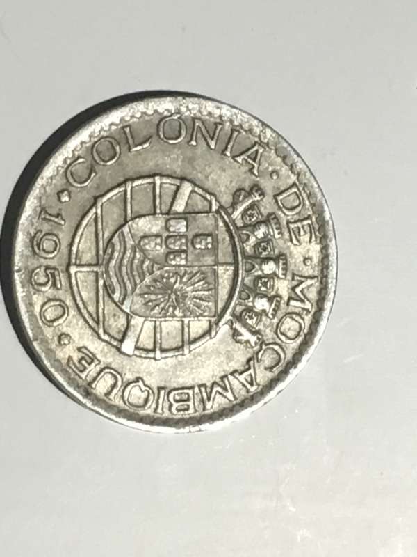 1 Escudo, Mozambique (Portuguese Republic) 1950 - KM# 77 (Unc High Grade)
