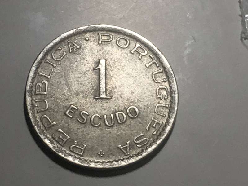 1 Escudo, Mozambique (Portuguese Republic) 1950 - KM# 77 (Unc High Grade)
