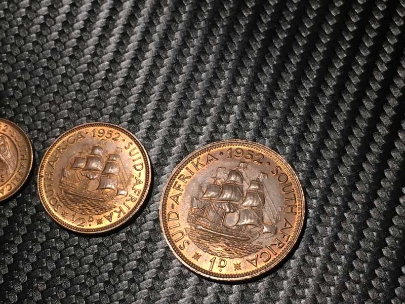 1952 Union of South Africa Proof Set  George VI