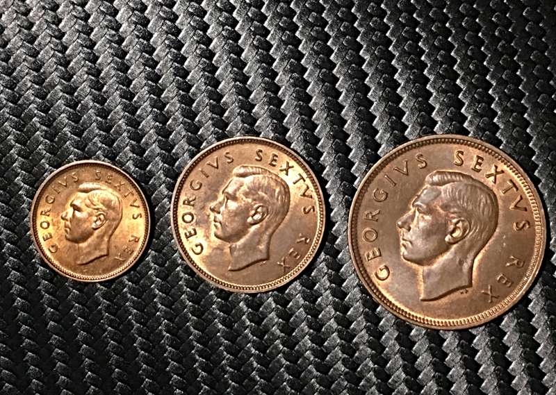 1952 Union of South Africa Proof Set  George VI