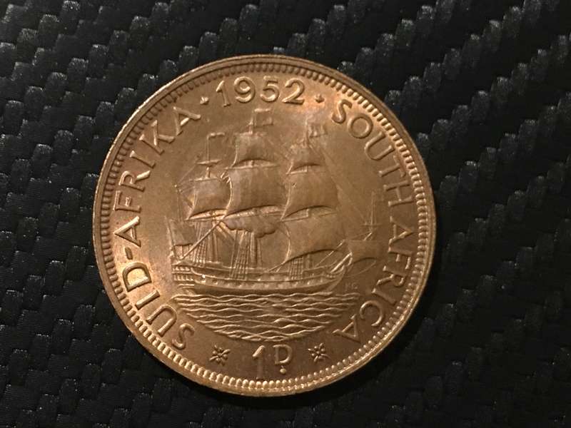 1952 Union of South Africa Proof Set  George VI
