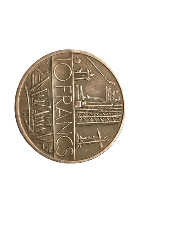 1980 France - 10 Francs - KM# 940