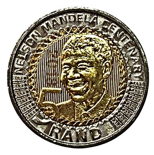 Commemorative 5 RAND Coinage - South Africa - Mint State Condition + 3 Proof-like 2 Rands