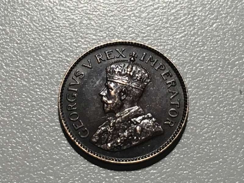 1/4 Penny (George V) Union of South Africa, 1935 - Rare Gem