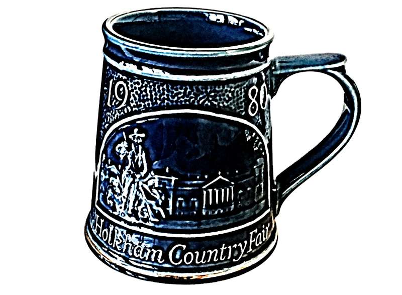 Vintage 1980 Holkham Country Fair Commemorative Mug Beautiful Condition