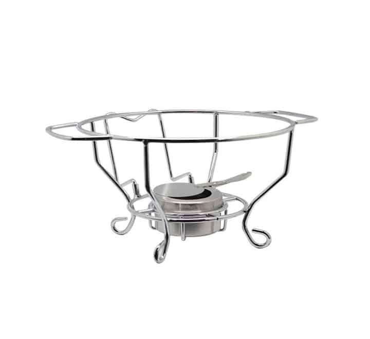 Round Chafing Dish with Glass Lid