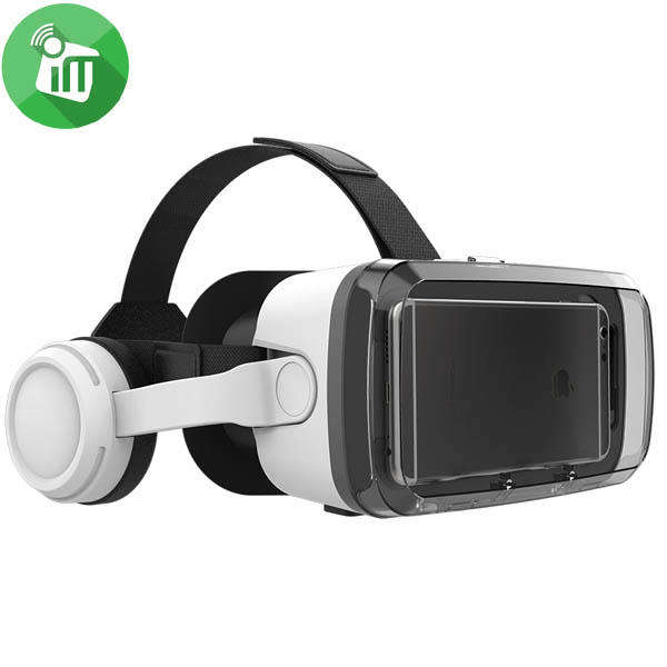 VR Glasses VR SHINECON G04BS Wireless 3D VR Glasses with Headset