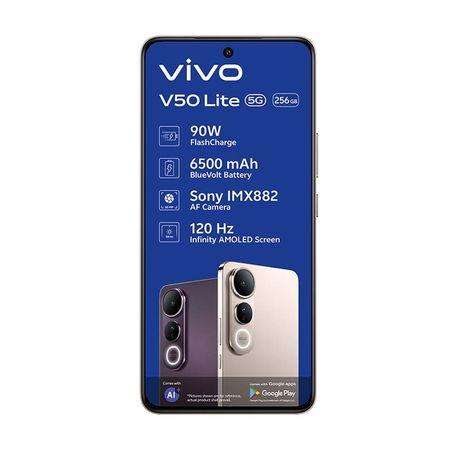 Vivo V50 Lite 5G Dual Sim 256GB - Gold