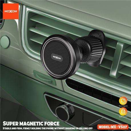 Moxom MX-VS117 Magnetic Vent Phone Holder - 360 Rotation, One-Hand Use