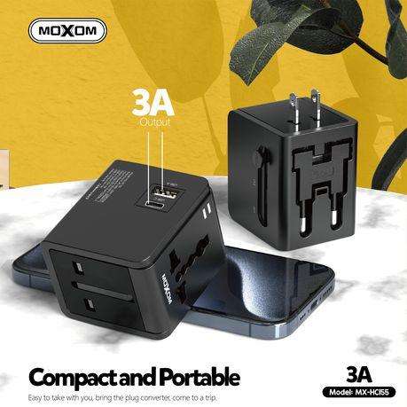 Universal Travel Adapter Converter Charger - MOXOM MX-HC155