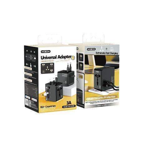 Universal Travel Adapter Converter Charger - MOXOM MX-HC155