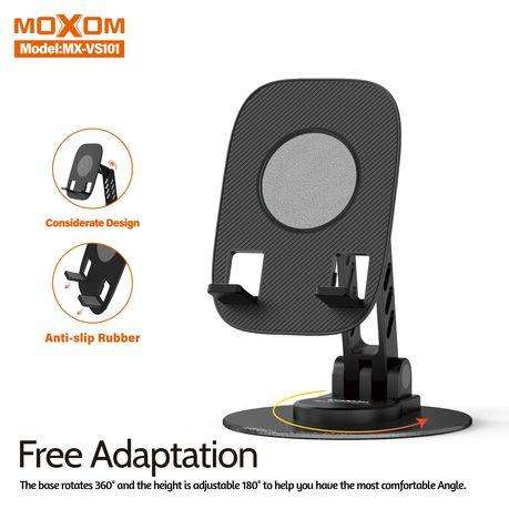 Moxom MX-VS101 360 Rotation Tabletop Phone Holder - Sleek & Stable